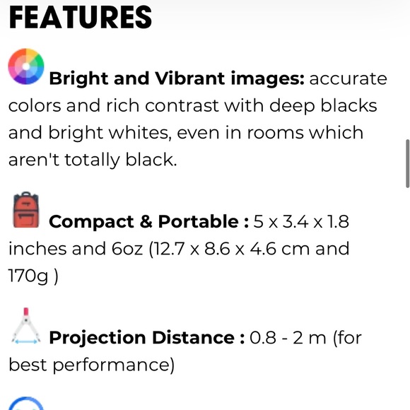 Mini Projector - Picture 4 of 5